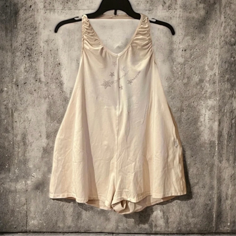 NWOT Free People Hot Shot Shooting Star Halter Romper